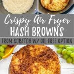 Air Fryer Hash Browns PIN