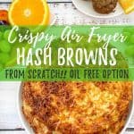 Air Fryer Hash Browns PIN