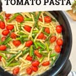 Asparagus tomato pasta PIN.