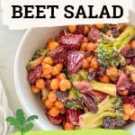 Broccoli beet salad PIN.
