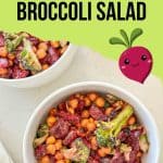 Broccoli beet salad PIN.