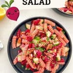 Beet Pasta Salad PIN.