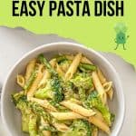 Broccoli asparagus pasta PIN.
