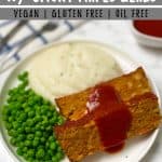 chickpea meatloaf pin