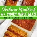chickpea meatloaf pin