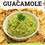4 Ingredient Guacamole PIN.