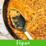 Vegan hash brown casserole PIN.