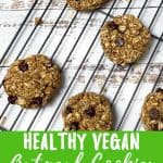 Healthy Vegan Oatmeal Cookies PIN
