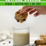 Healthy Vegan Oatmeal Cookies PIN