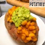 Loaded sweet potatoes PIN