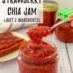 Strawberry jam pin.