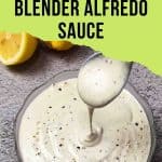 Vegan alfredo sauce PIN.