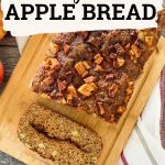 Vegan apple bread PIN.
