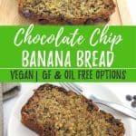 Banana bread PIN with text overlay.