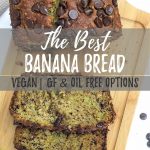 Banana bread PIN with text overlay.