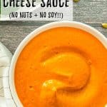 vegan cheese sauce pin