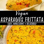 Vegan frittata pin