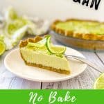 Vegan key lime pie pin.