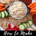 vegan mozzarella cheese PIN with text overlay.